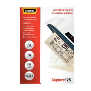 Laminating Pouch A2 125MIC 50pk thumbnail