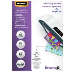 IL Laminating Pouch A5 80MIC Rtl25pk thumbnail