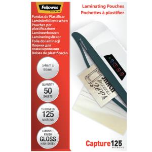 Lamin Pouch 54x86mm 125MIC Rtl 50pk thumbnail