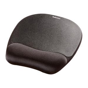 9176501 Memory Foam Wrist Rest and Mousepad Black thumbnail