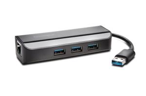 ^UA3000E USB3.0ETHERNETADAPTERUSBHUB thumbnail