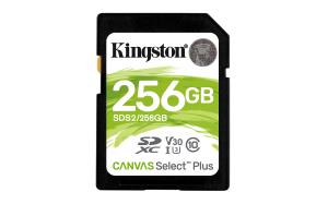 SDS2/256GB KINGSTON 256GB SDXC CANVAS SELECT PLUS