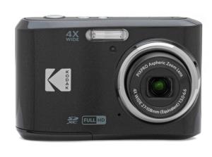 PIXPRO FZ45 16MP 4x Zoom Compact Camera - Black - Camera Only thumbnail
