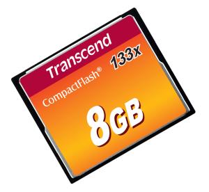 TS8GCF133 TRANSCEND Flash-Speicherkarte - 8 GB - 133x