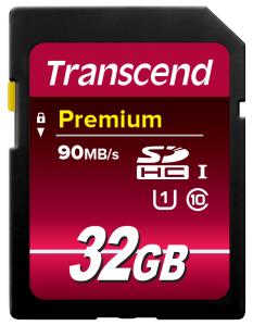TS32GSDU1 TRANSCEND 32GB SDHC Class 10 UHS-I - 32 GB - SDHC - Klasse 10 - NAND - 90 MB/s - Class 1 (U1)