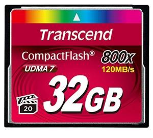TS32GCF800 TRANSCEND Flash-Speicherkarte - 32 GB - 800x