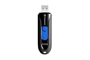 EU Product - USB-Stick 512GB Transcend JetFlash 790 USB3.1 wei� thumbnail