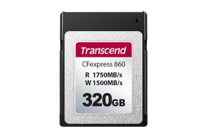 TS320GCFE860 TRANSCEND 320GB CFExpress Card 2.0 SLC mode - CF Express Typ B