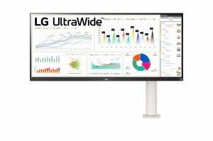 34WQ680-W.AEK LG 34 UltraWide Full HD Ergo IPS Monitor
