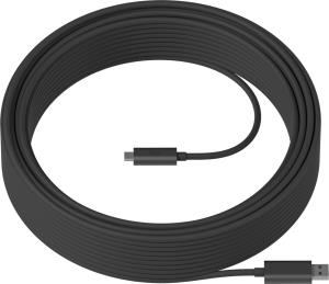 939-001799 LOGITECH Webcam STRONG USB KABEL Expension Cable 10m fr Logitech Tap, Rally Camera, Meetup