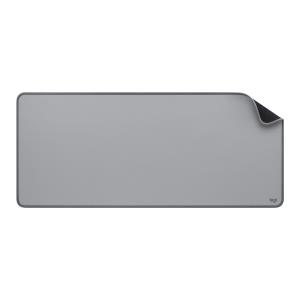 956-000052 LOGITECH Desk Mat Studio Series - Grey - Monochromatic - Nylon - Polyester - Rubber - Non-slip base