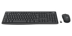 MK370 Combo for Business - Keyboard and mouse set - wireless - Bluetooth LE - AZERTY - Belgium - graphite thumbnail