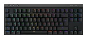 920-012544 LOGITECH G G515 LIGHTSPEED TKL, Verkabelt & Kabellos, USB+ RF Wireless+ Bluetooth, Mechanischer Switch, QWERTZ, RGB-LED, Schwarz