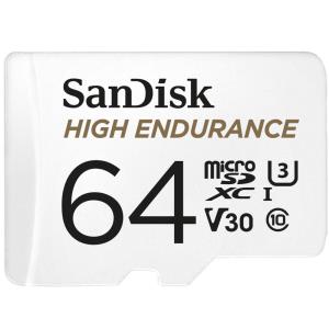 SDSQQNR-064G-GN6IA WESTERN DIGITAL High Endurance - 64 GB - MicroSDXC - Class 10 - UHS-I - 100 MB/s - 40 MB/s