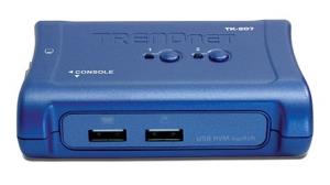 TK-207K TRENDNET 2-PORT USB KVM SWITCH KIT (INCLUDE 2 X KVM CABLES)