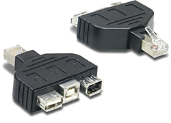 TC-NTUF TRENDNET Netzwerkkabeltester USB FireWire Adapter fr TC-NT2