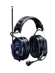 MT73H7A4D10NA 3M 3M Peltor WS Litecom Pro III Headset Wireless Head-band Office/Call center Bluetooth Black, Navy    