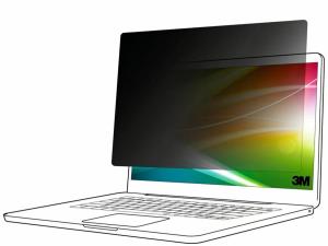 BPNDE003 3M Bright Screen Privacy Filter for Dell Multi-line Laptops 15.6in; 16:10; BPNDE003. 3M Bright Screen enables incredibly vivid screen viewing that enables 85% transmission of the device's brightness. Includes 3M COMPLY Adhesive Strips so your Privacy Filter