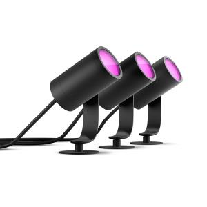915005629701 PHILIPS Philips Hue White and colour ambience Lily Outdoor spot light 1741430P7                             