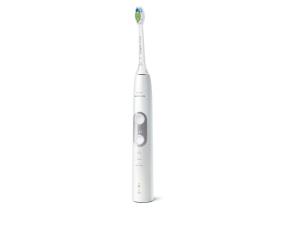 HX6877/34 PHILIPS Sonicare HX6877/34 - Adult - Sonic toothbrush - Daily care - Gum care - Whitening - 62000 movements per minute - Silver - White - 2 min