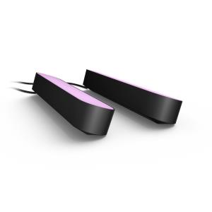 7820230P7 PHILIPS Hue Play light bar double pack - Smart panel - ZigBee - Black - Integrated LED - Synthetics - Non-changeable bulb(s)
