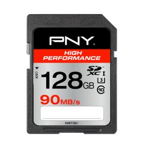 SD128HIGPER90-EF PNY SDXC 128GB High Performance 90MB/s (while stocks last)