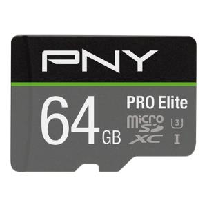 EU Product - SD MicroSD XC Card  64GB PNY Pro Elite R100MB/s W60MB/s reta thumbnail