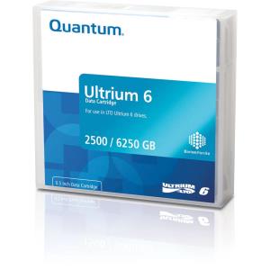MR-L6WQN-04 QUANTUM data cartridge, LTO Ultrium 6 (LTO-6) WORM using MP. Must order in multiples of 20.