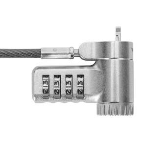 ASP96GLX-S TARGUS ASP96GLX-S - 2 m - Combination lock - Galvanized steel - Silver