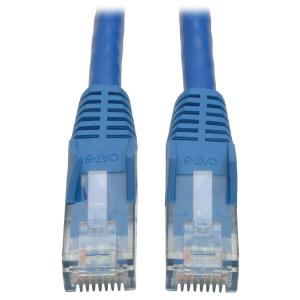 N201-007-BL EATON CORPORATION Eaton Tripp Lite Series Cat6 Gigabit Snagless Molded (UTP) Ethernet Cable (RJ45 M/M), PoE, Blue, 7 ft. (2.13 m) - Patch cable - RJ-45 (M) to RJ-45 (M) - 2.1 m - UTP - CAT 6 - molded, snagless, stranded - blue