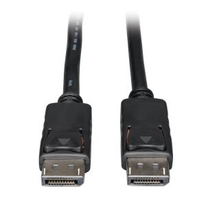 P580-003 EATON CORPORATION Eaton Lite Series DisplayPort Cable with Latching Connectors, 4K 60 Hz (M/M)