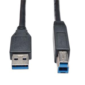 U322-006-BK EATON CORPORATION U322-006-BK USB 3.2 Gen 1 SuperSpeed-Gertekabel (A-zu-B Stecker/Stecker) Sch...