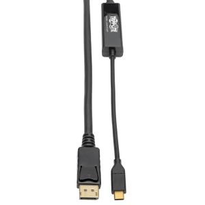 U444-010-DP EATON CORPORATION TRIPP LITE USB 3.1 Gen 1 USB-C to DisplayPort 4K Adapter Cable (M/M), Thunderbolt 3 Compatible, 4K @60Hz, - 3m 10 ft