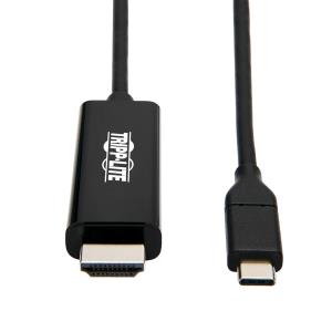U444-006-H4K6BE EATON CORPORATION USB C to HDMI Adapter Cable USB 3.1 Gen 1 4K M/M USB-C Black 6ft