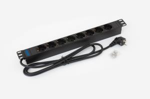 EU Product - RAB-PD-X02-A1 - Steckdosenleiste Rack - einbaufhig - Power Strip - 2 m thumbnail