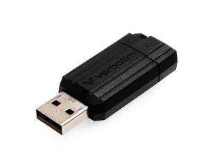 8GB Verbatim Store 'n' Go PinStripe USB 2.0 Blk Flash Drive thumbnail