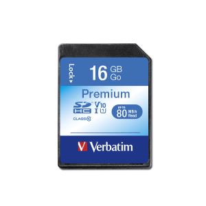 EU Product - SD Card  16GB Verbatim SDHC Premium Class 10 retail thumbnail