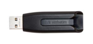 EU Product - USB-Stick 128GB Verbatim 3.2 Store'n Go V3 Black retail thumbnail