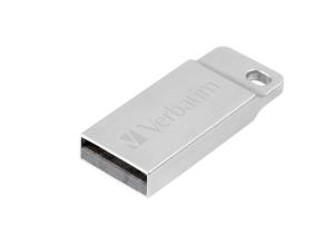 USB Drive 2.0 Metal Executive 16GB Silver USB A thumbnail