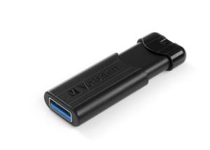16GB Verbatim Store'n'Go PinStripe USB 3.0 Black Flash Drive thumbnail