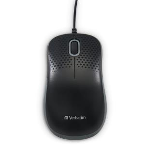 49024 VERBATIM SILENT MOUSE SILENT OPTICAL MOUSE - BLACK