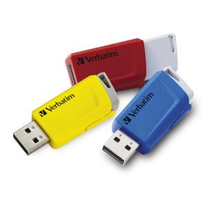 49306 VERBATIM V Store n Click USB 3.0 3x16GB R/B/Y
