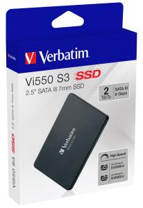 49354 VERBATIM Vi550 S3 - SSD - 2 TB - SATA 6Gb/s