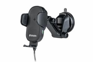 FWC-01 Qi Fast Wireless Car Charger, 360 Degrees Rotatable, Three Mounting Options: Vent Holder, Suction Cup On Dashboard, Or Front Window thumbnail
