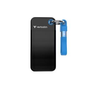 EU Product - SSD 1TB Verbatim Pocket SSD USB 3.2 black/blue retail thumbnail