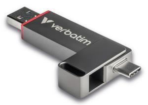 32040 VERBATIM STICK Verbatim Dual QuickStick 128GB USB-A/C 3.2 Gen1 32040