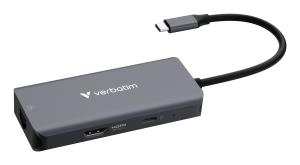 ESSENTIALS  USB-C MULTIPORT HUB 6 PORT WITH RJ45 thumbnail