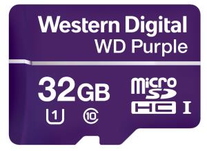 WDD032G1P0A WESTERN DIGITAL Western Digital Purple 32 GB MicroSDHC Class 10                                                                                                       