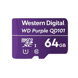 EU Product - WD Purple SC QD101 Utra Endurance microSD Card 64GB thumbnail