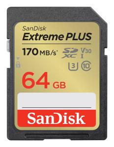 EU Product - EXREME PLUS 64G SDXC MEMORY thumbnail
